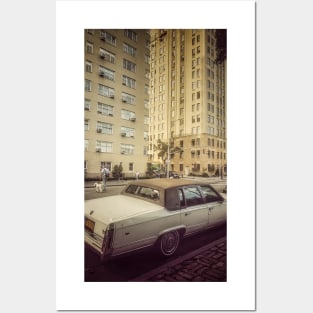 Cadillac in Manhattan, New York City Posters and Art